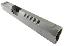 New 1911 .40 S&W / 10mm Stainless Custom Ported Slide LPA Target Sight Cut