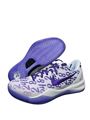 New KOBE 8 VIII PROTRO Court Purple Lakers FQ3549-100 US Size Men's 7.5 Wmn's 9