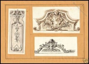 Disegni Originali 1800 China Acquerello Decorazioni Ebay