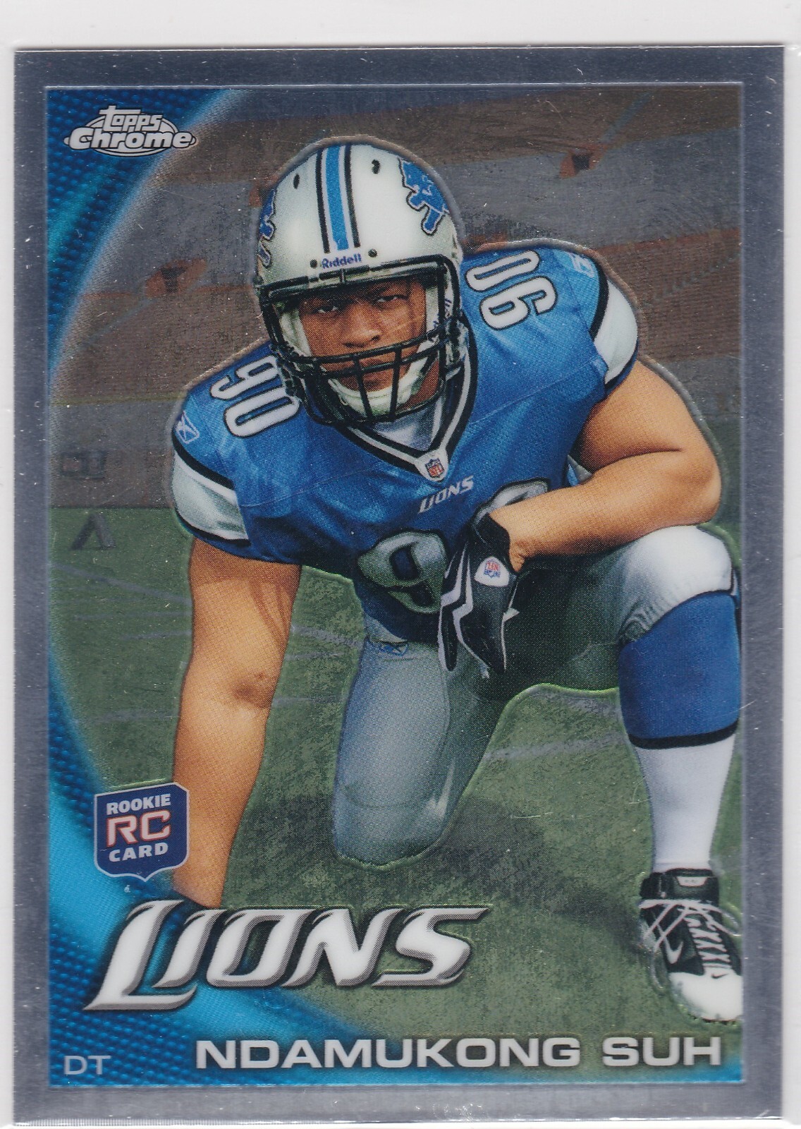 2010 Topps Chrome #C160 Ndamukong Suh RC Rookie Card (T28)