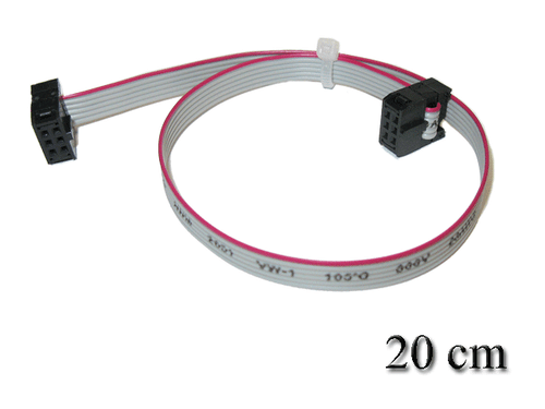 Flachbandkabel 6 pol Pfostenbuchse Buchse zu Buchse 10 cm - 100cm - Bild 3 von 10