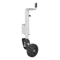 StüTzrad 73 Mm Stahlfelge Mit Vollgummi-Reifen 260 X 65 Mm Klappbar 800 Kg