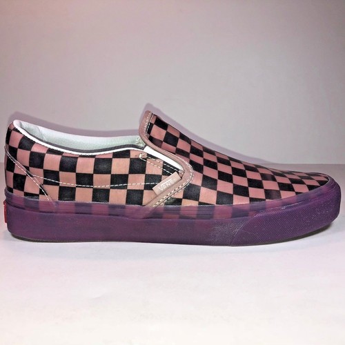 vans slip ons rubber