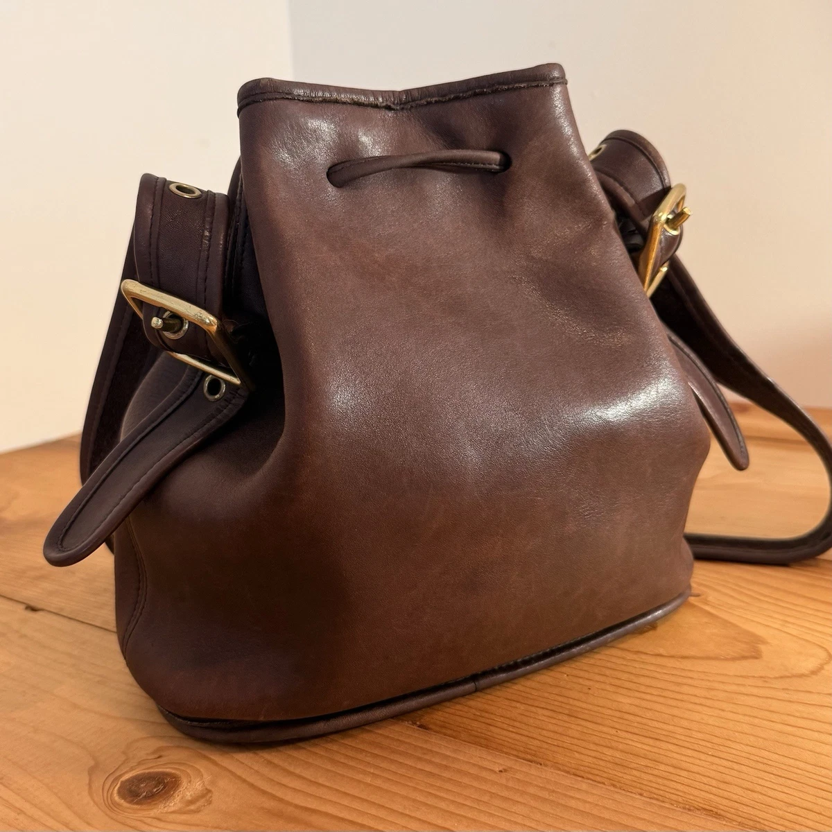 Coach Legacy Leather Exterior Bucket & Drawstring Bag Bags