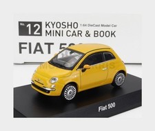 KYOSHO 07058Y KYOSHO - FIAT - NEW 500 2007 WITH BOOK - 1:64