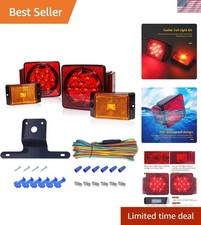 Waterproof Maxxhaul 12v Led Trailer Light Kit With Easy-install Wiring Harness Waterproof Maxxhaul 12v Led Trailer Light Kit With Easy-install Wiring Harness