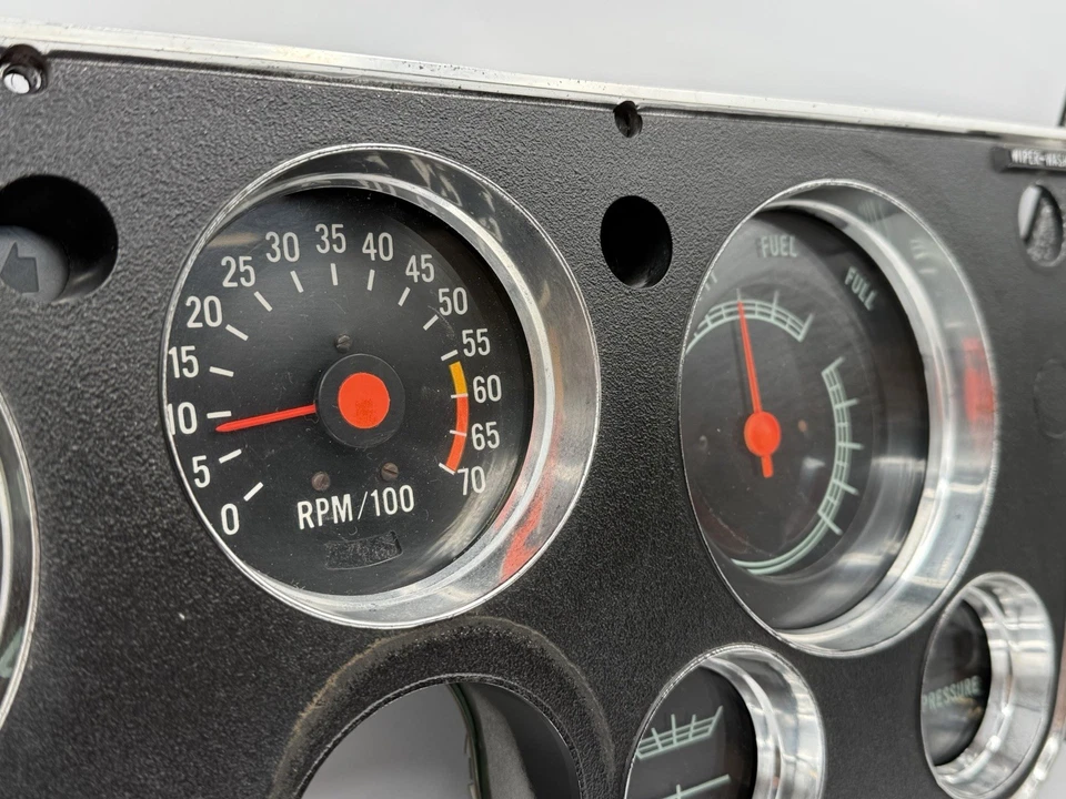 MINT 1967-72 Chevrolet C10 C20 Blazer Pickup Truck OEM GM Gauge Cluster + Bezel - Изображение 4 из 4