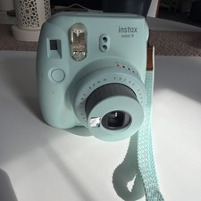 Fujifilm instax mini 9 Instant Camera  Ice Blue  TESTED