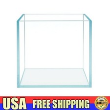 Frameless Extra Clear All Glass Aquarium Fish Tank 5mm Cube Rimless Lightweight