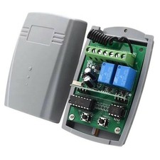 RICEVENTE 2 CANALI 12 24V RX2N-BOX COMPATIBILE CON NICE CAME NOLOGO DITEC