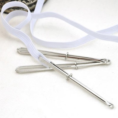 2pcs Garment Elastic Clips | Sewing DIY Elastic Band Threader Clamp Tool