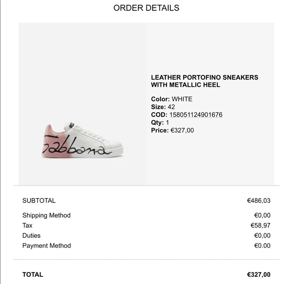 Dolce and Gabbana sneakers - Image 2 of 4