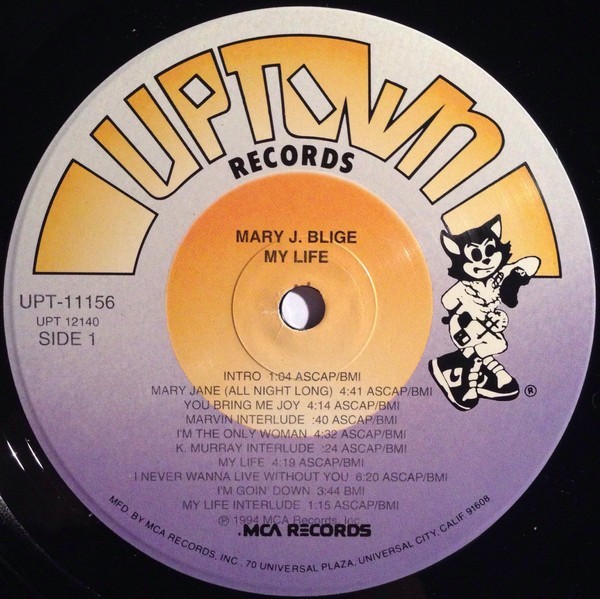 Mary J. Blige / My Life 1994 US Original 1LP Vinyl Uptown Records