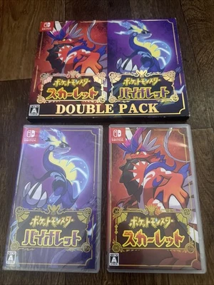 Nintendo Switch Pokemon Scarlet Violet Double Pack Japan / Nintendo