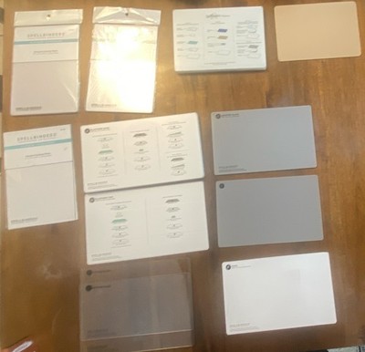 Spellbinders Platinum Accessories PL-101 Plate System + Platform & 5 Plates