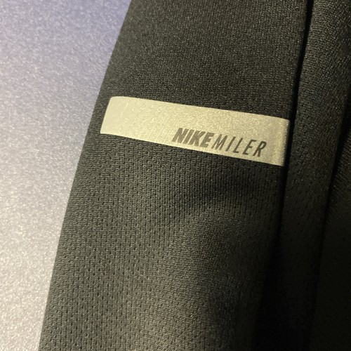 Nike Running Miller Mens Dri Fit Long Sleeve Performance Shirt XXL Black - Picture 5 of 7