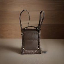 CNOLES DESIGN Leather Backpack Purse, Tote, Work Bag - EXCELLENT CONDITION