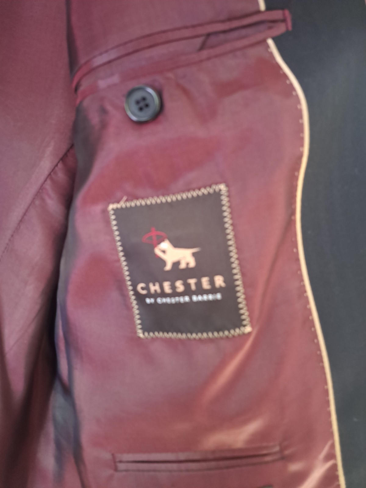 Tuta Chester Barrie blu navy 40 corta Savile fila Vitale Barberis Canonico