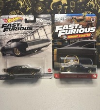 Hot Wheels Premium (2) Fast & Furious '68 Dodge Charger/ Silver Series