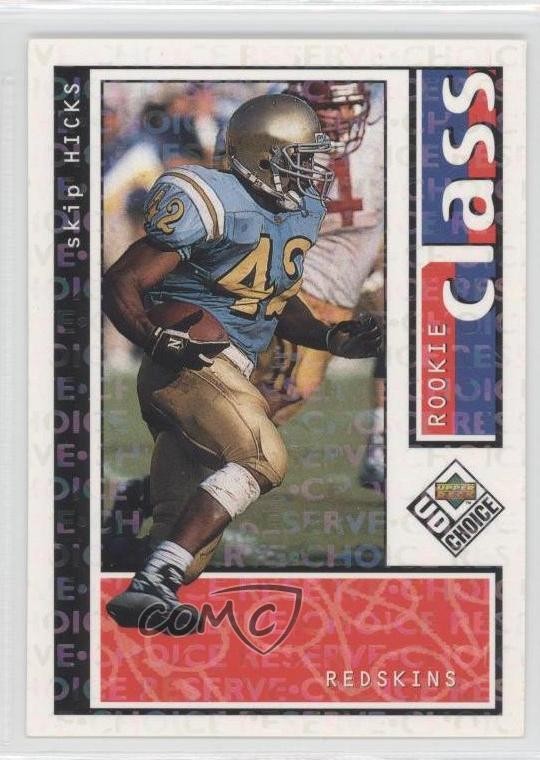 1998 Upper Deck UD Choice Class Reserve Skip Hicks #218 Rookie RC 0a1