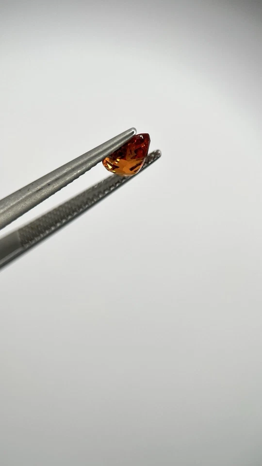 💎1.05ct Oval Natural Orangish Spessartite Garnet Africa Gem - Image 4 of 4