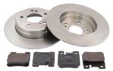 Bremsensatz Scheibenbremse Hinterachse für MERCEDES-BENZ 124 Stufenheck Coupe