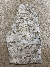Marine Corps USMC Desert MARPAT Camo MCCUU Combat Pants Trousers Medium Long