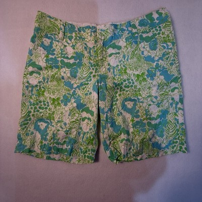 Lilly Pulitzer Chipper Shorts Women's Size 12   Inseam 9.5 