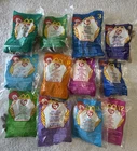 McDonald's Ty Teenie Beanie Babies Complete Set 1-12, Vintage 1999, Sealed Bags