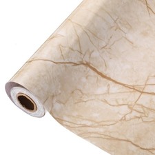 Carta da contatto in marmo 31,5" x 394" marmo giallo buccia e bastone