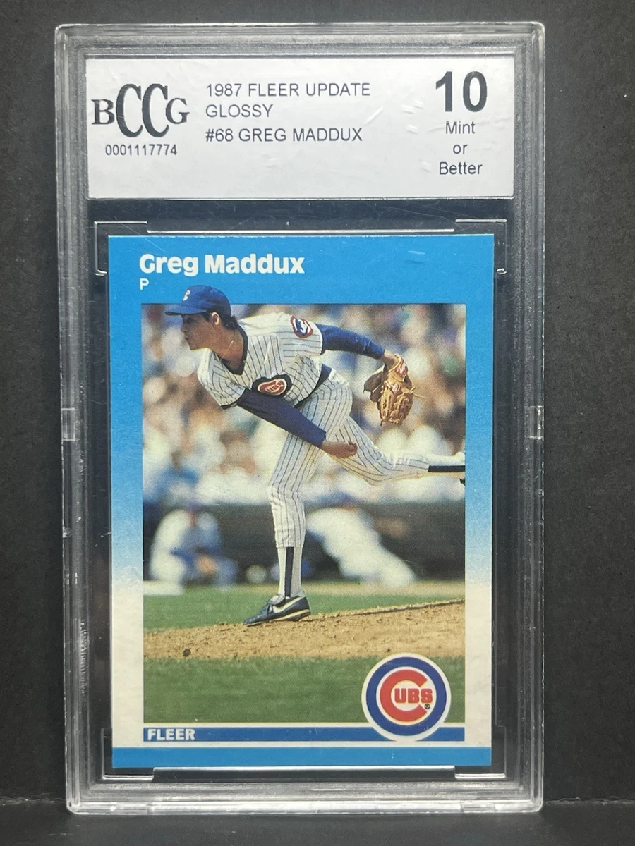1987 Fleer Update - Greg Maddux #U-68 for sale | eBay