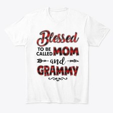 Blessed To Be Called Mom And Grammy T-Shirt Made in the USA Size S to 5XL