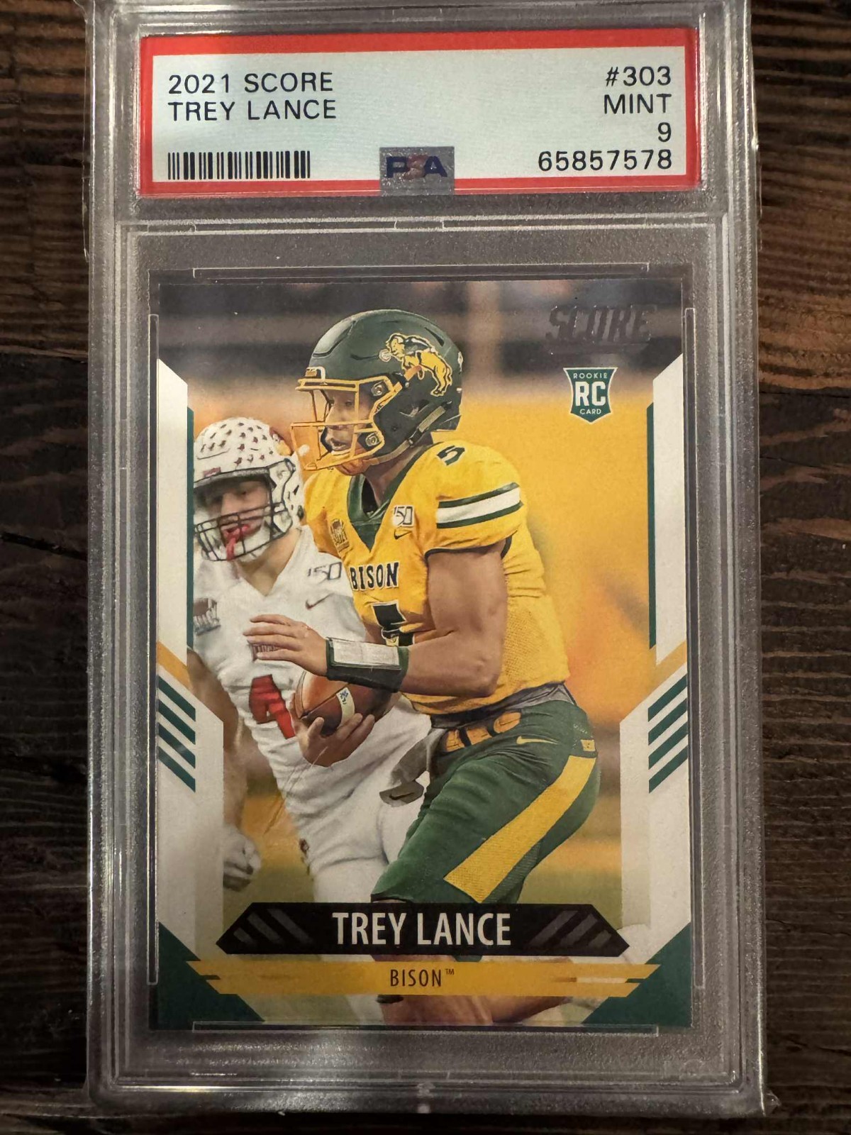 Trey Lance Panini Score #303 Base