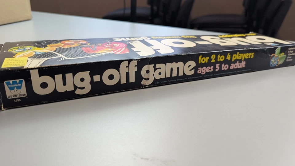 vintage Board Game bug off whitman complete Classic fun 1977 Western Publishing - Image 4 of 4