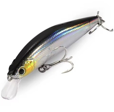 Leurre Réaliste Main Peint Leurre Brochet Abu Garcia Svartzonker McSnack - Jerkbait 9cm - Imitation Perche - Pour Sandre Et Perche McSnack Svartzonker