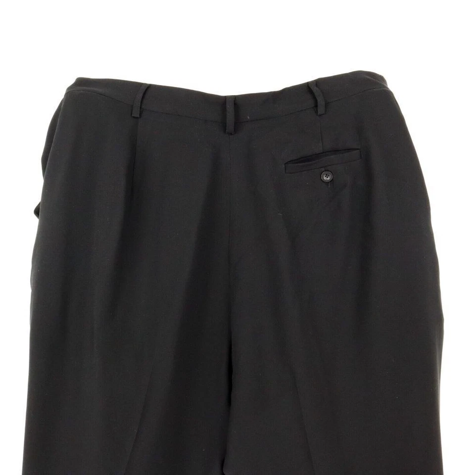 John Paul Richard Uniform Dress Pants High Rise Straight Womens 20 Black Pockets - Image 3 of 4