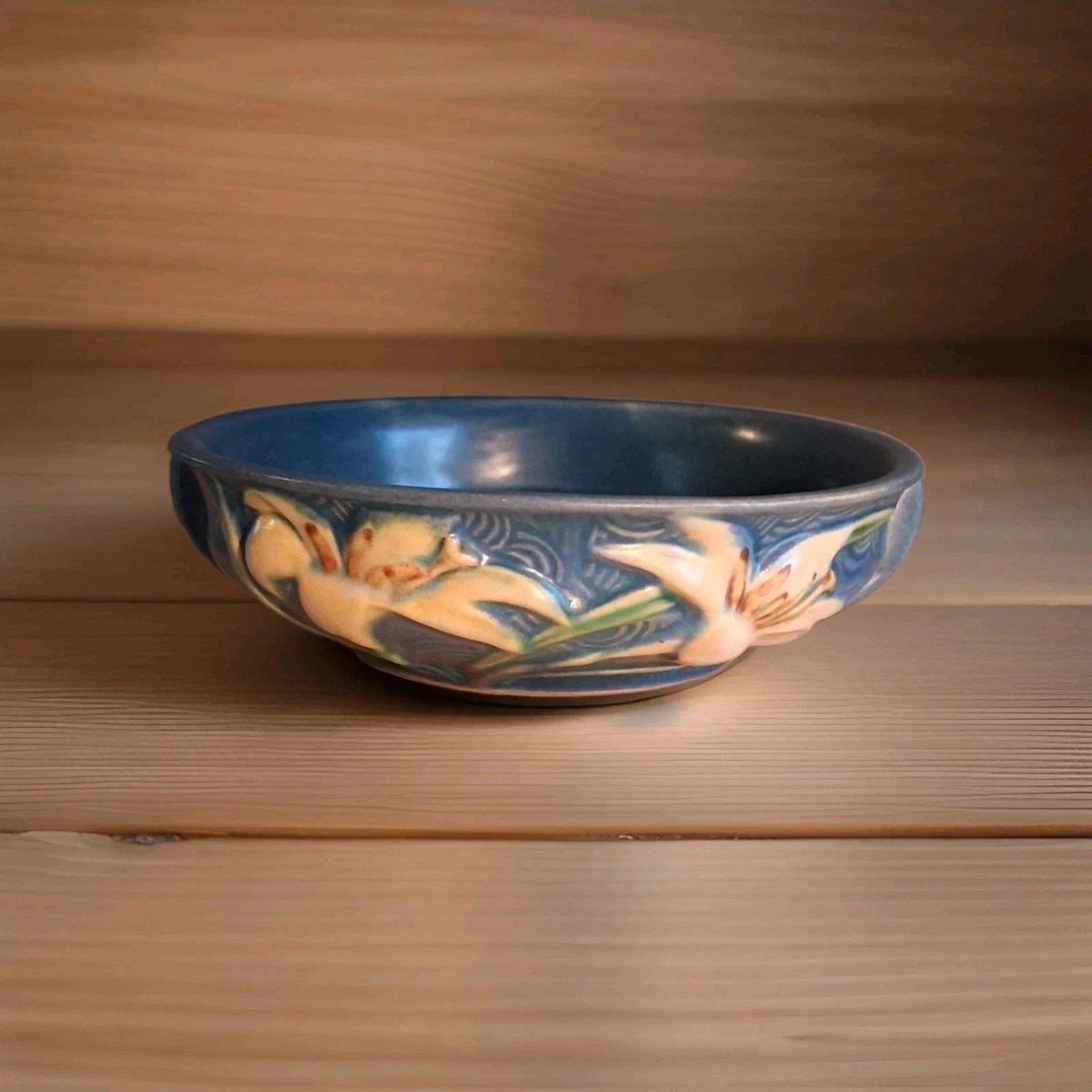 Roseville Zephyr Lily Bowl for sale | eBay