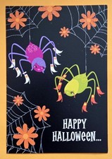 Happy Halloween Greeting Card  Envelope 5x7" .