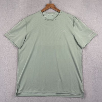 Decathlon Kiprun Shirt Mens Large Green Lightweight Athletic Running Workout