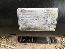 EMERSON P63TYDCR-3134 2HP Blower Motor 1725 RPM 200-230/460 3PH