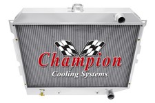 Aar Champion 4 Row Radiator For 1968 - 1973 Plymouth Satellite Hemi Engine