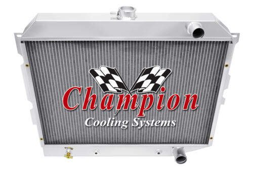 4 Row Kool Champion Radiator for 1970 71 72 73 1974 Dodge Challenger Hemi Engine - Foto 7 di 7
