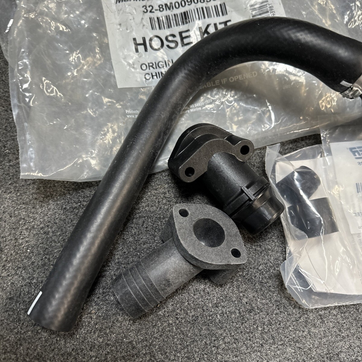 OEM MerCruiser Bravo 1 2 3 Transom Bell Housing Water Intake Hose 