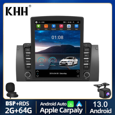 9.7'' For BMW E39 E53 X5 1999-2005 Android 13 Car Radio BT WiFi GPS Navi 2+64GB