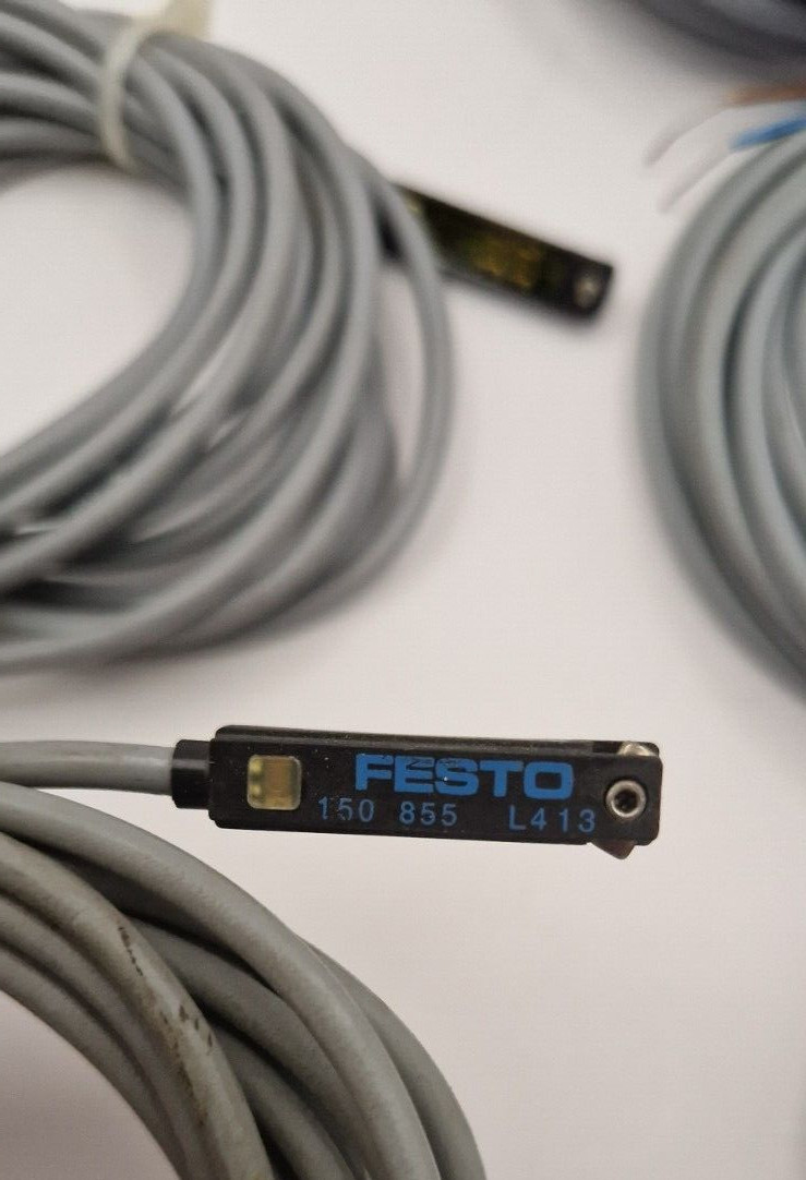 Lot of 12 pieces FESTO 150855 / 150264 proximity sensors. Several types