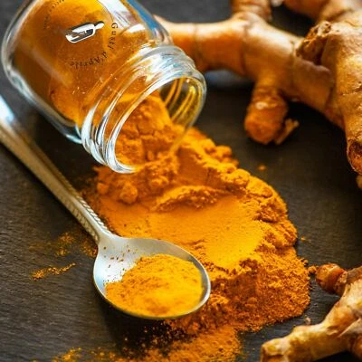 GUSTI D'APRILE Curcuma Gialla Indiana Macinata in Polvere Naturale senza Conservanti Spezie