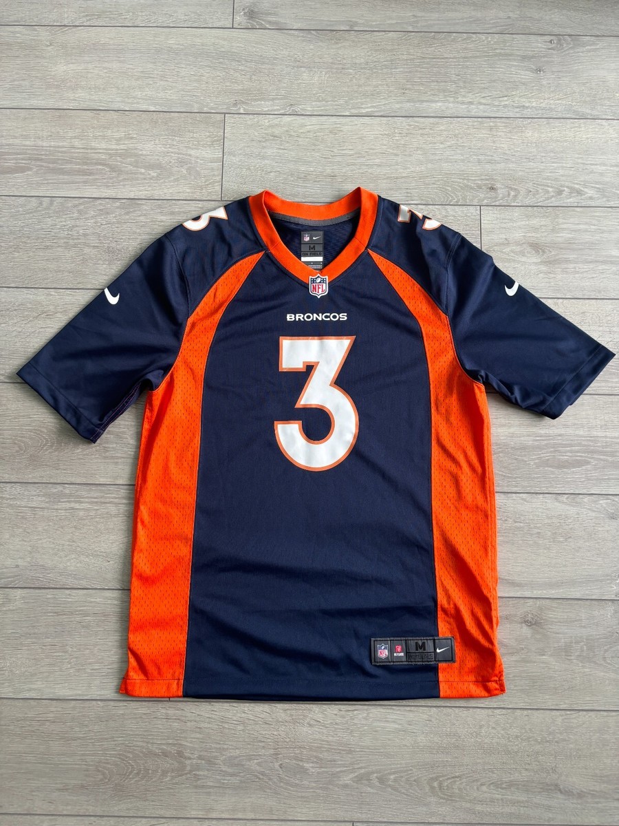 Russell Wilson Denver Broncos NFL Football Jersey Nike On Field