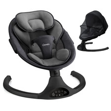 LAREX Baby Swing Infant Swing Electric Toddler Baby Rocker Portable for Newborn