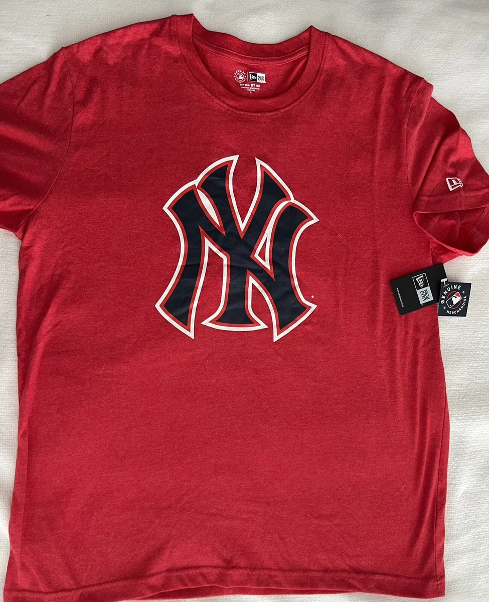 red yankees shirt