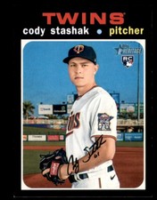 2020 Topps Heritage #654 Cody Stashak Rookie